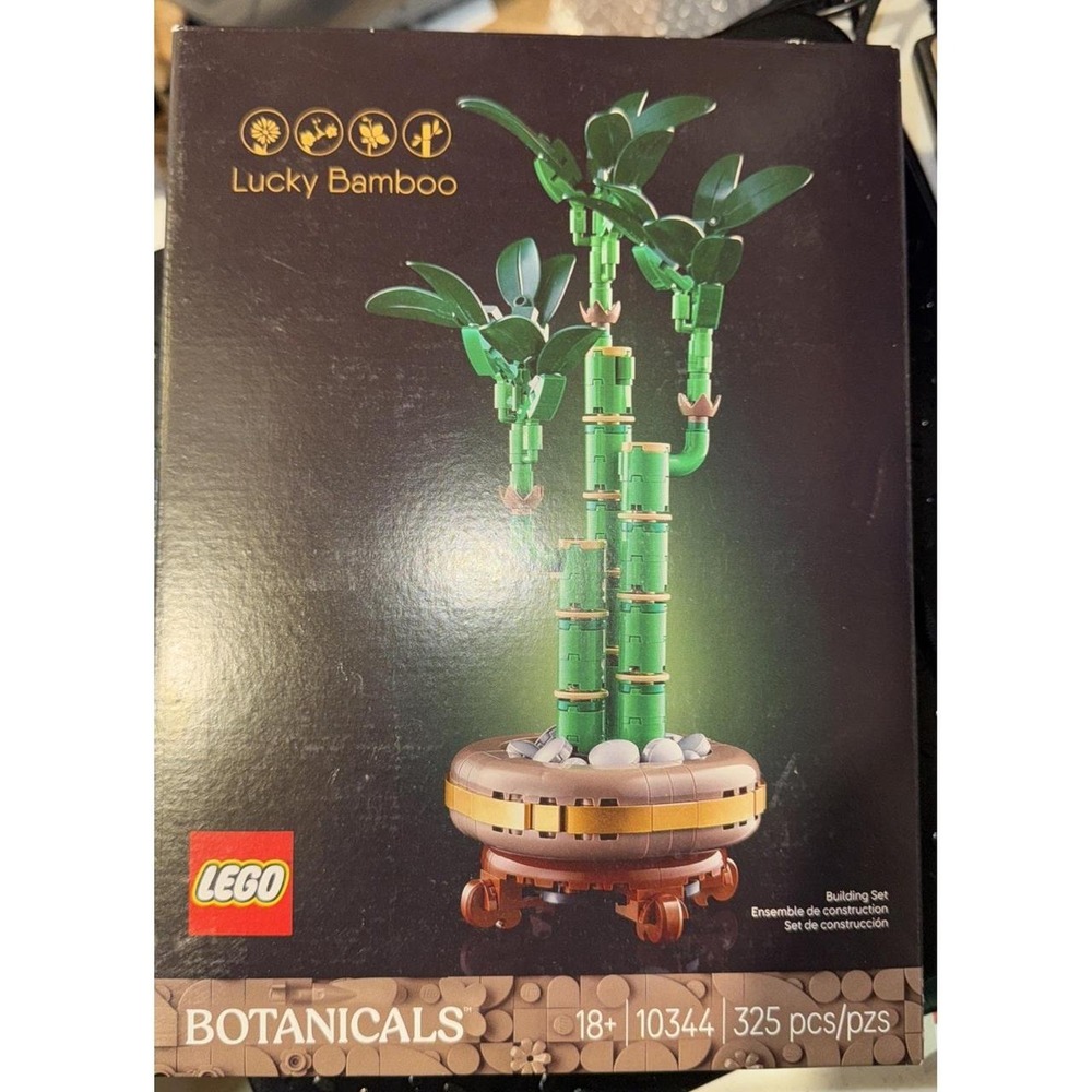 LEGO Botanicals Lucky Bamboo 10344 Building Set 325 Pieces New